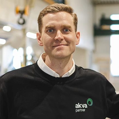 Portrett av medarbeider Kristian Brunsvik Olsen